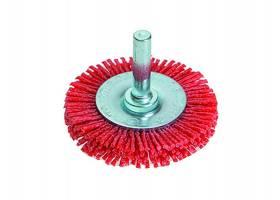 Rotačná kefa okružná, nylonová Ø50mm so stopkou FESTA