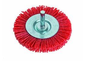 Rotačná kefa okružná, nylonová Ø75mm so stopkou FESTA