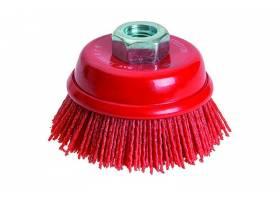 Rotačná kefa, hrnčeková nylonová, vlnitá Ø75mm FESTA