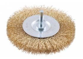 Rotačná kefa okružná, vlnitá, Ø100 mm so stopkou