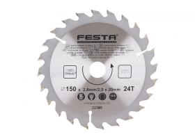 Pílový kotúč do dreva TCT 150mm / 2.8 / 20/24 