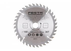 Pílový kotúč do dreva TCT 160mm / 2.8 / 20/36 