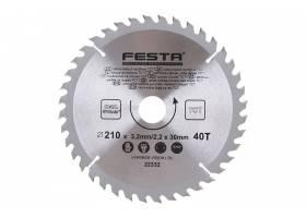 Pílový kotúč do dreva TCT 210mm / 3.2 / 30/40 