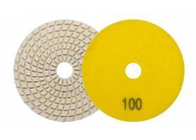 Kotúč leštiaci diamantový 100mm P100 so suchým zipsom