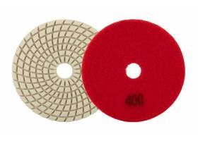 Kotúč leštiaci diamantový 100mm P400 so suchým zipsom