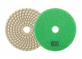 Kotúč leštiaci diamantový 100mm P800 so suchým zipsom