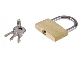 Závesný zámok 40mm mosadz