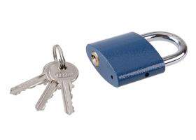 Visiaci zámok 45mm modrý FESTA