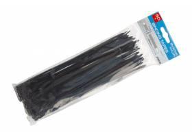 Sťahovacie pásky 250x4.8mm 50ks čierna 