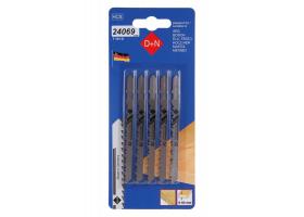 Pilový list do priamočiarej píly 5ks 75 mm / 1,45 mm, HCS, 32240 