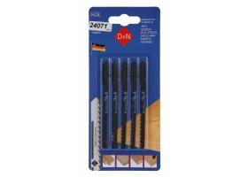 Pilový list do priamočiarej píly 5ks 75 mm / 1,3 mm, HCS, 32440 