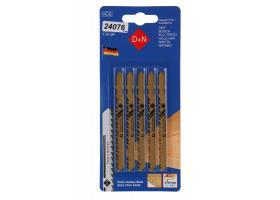 Pilový list do priamočiarej píly 5ks 75 mm / 1,7 mm, HCS, 32940