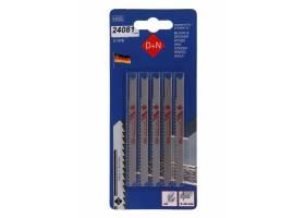 Pilový list do priamočiarej píly B & D 5ks 75 mm / 1 mm, HSS, 11030