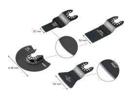 Sada nástrojov pre oscilačnú brúsku BiM 4ks FESTA