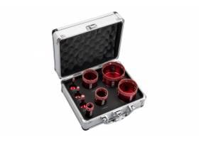 Sada vykružovacích diamantových koruniek 7ks - 6,8,25,35,40,50,68 FESTA INDUSRTY