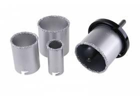 Sada vykružovacích koruniek 6ks - 33, 53, 67, 73mm 