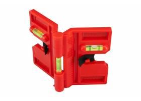 Krídlová stĺpiková vodováha s tromi libelami