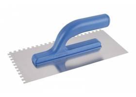 Hladítko nerezové zubové 6x6mm 280x130mm plastová rúčka FESTA