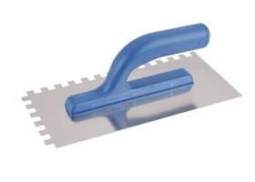 Hladítko nerezové zubové 10x10mm 280x130mm plastová rúčka FESTA