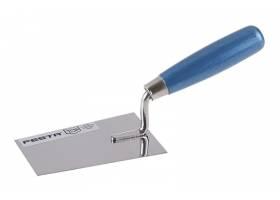 Murárska lyžica, nerezová kelňa 120x78mm s drevenou rúčkou FESTA 