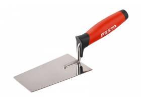 Murárska lyžica, nerezová kelňa 120mm s 2K gumennou rúčkou FESTA 