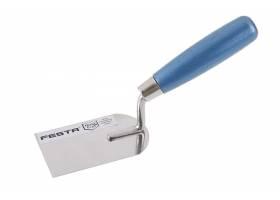 Murárska lyžica nerezová, vymazávačka 60mm s drevenou rúčkou FESTA