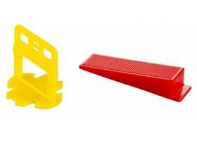 Nivelačná sada FESTA NIVELYS - spony 1,5 mm 400ks, klínky 200 ks box (pôvodne Leveling)