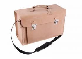 Kožená brašna profi 27x43x18cm