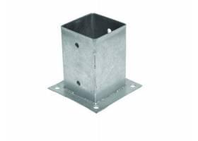 Pätka stĺpika 71x71x150mm, hrúbka 1,8mm, pozink 