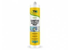 Silikon sanitárny 300ml biely TKK Profi