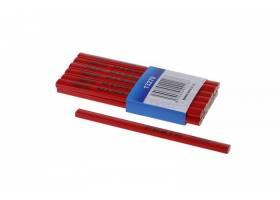 Ceruzka tesárska HB červený lak 180mm FESTA