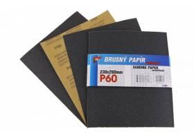 Brusný papier 230x280mm P60 10ksWaterproof 