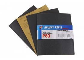 Brusný papier 230x280mm P80 10ksWaterproof 