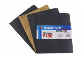 Brusný papier 230x280mm P180 10ks Waterproof 