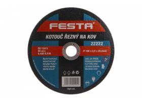 Kotúč rezný na kov 180x2.5x22.2 FESTA 