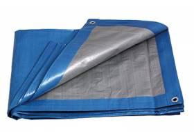 Zakrývacia plachta 2x3 m PROFI 140 g/m2 modro-strieborná