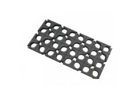 Gumový zatrávňovač - GRASSING 500 x 1000 mm x 45 mm čierna - 1 ks