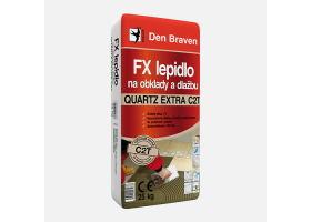 Den Braven - FX lepidlo na obklady a dlažbu QUARTZ EXTRA C2T, vrece, 25 kg, šedé