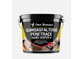 Den Braven - Gumoasfaltová penetrácia DenBit DISPER A, vedro, 5 kg, čierna