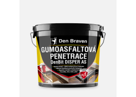 Den Braven - Gumoasfaltová penetrácia DenBit DISPER AS, vedro, 5 kg, čierna