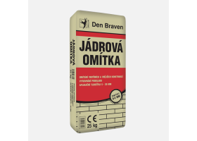 Den Braven - Jadrová omietka, vrece, 25 kg, šedá