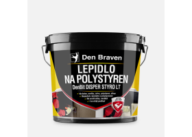 Den Braven - Lepidlo na polystyrén DenBit DISPER STYRO LT, vedro, 10 kg, čierna