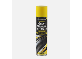 Penový oživovač pneumatík sprej  400 ml biela pena 