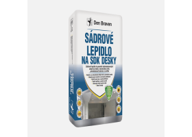 Den Braven - Sadrové lepidlo na SDK dosky, vrece, 20 kg, biela