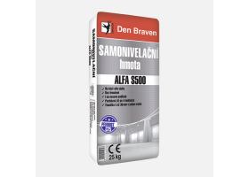 Den Braven - Samonivelačná hmota ALFA S500, vrece, 25 kg, šedá