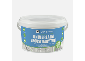 Den Braven - Univerzálny brúsiteľný tmel, kelímok, 1,5 kg, biela