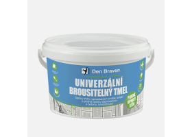 Den Braven - Univerzálny brúsiteľný tmel, vedro, 5 kg, biela