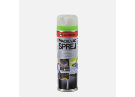 Den Braven - Značkovací sprej, aerosólový sprej, 500 ml, zelená - reflexná